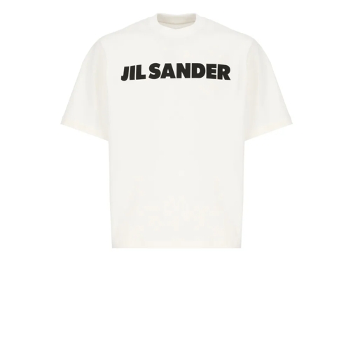 Jil Sander T-Shirt With Logo White Magliette