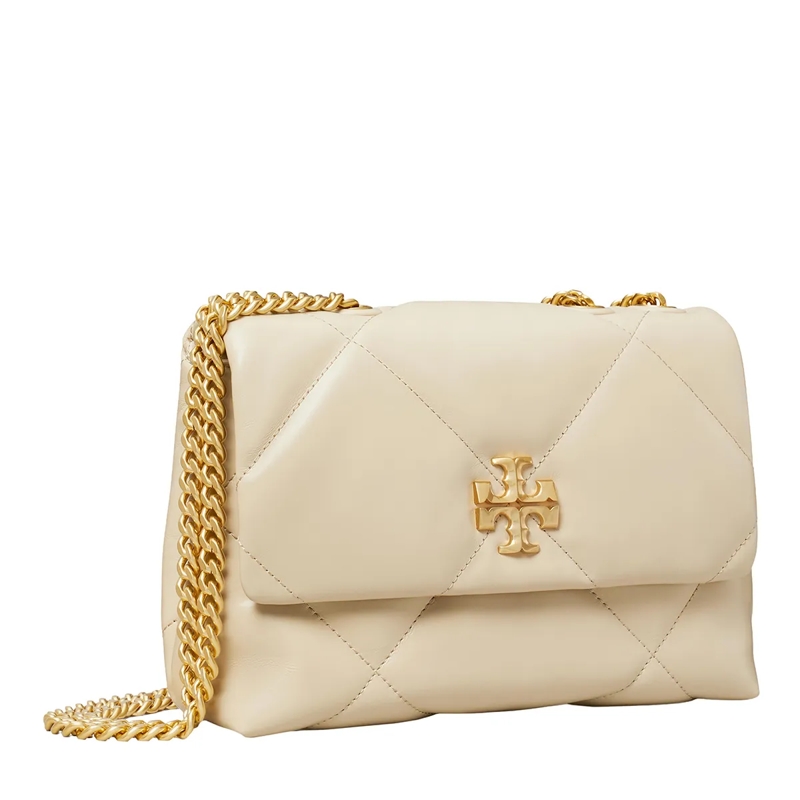 Tory Burch Schultertasche Kira Diamond Quilt Small Convertible Shoulder Bag Light Stone(Image 3)