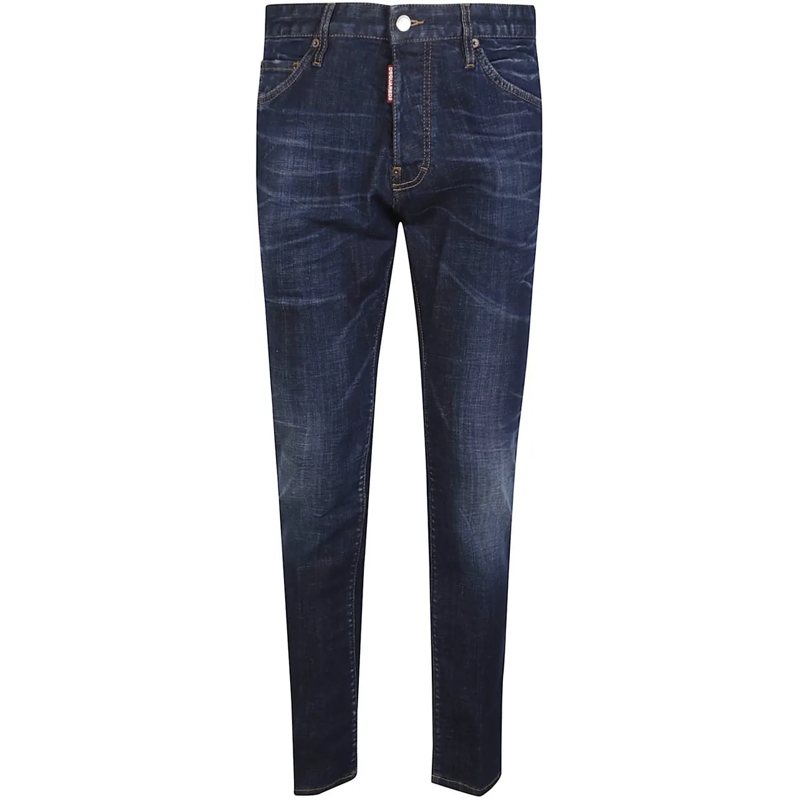 Dsquared2 Skinny-Leg-Jeans Teddy Jeans Blue blau