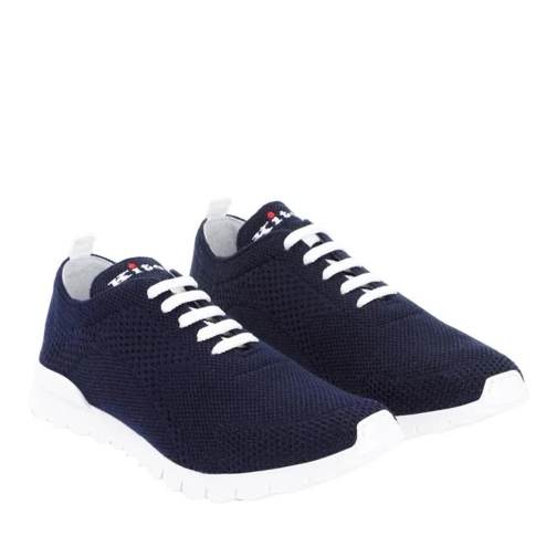 Kiton Cashmere Sneakers Blue Low-Top Sneaker