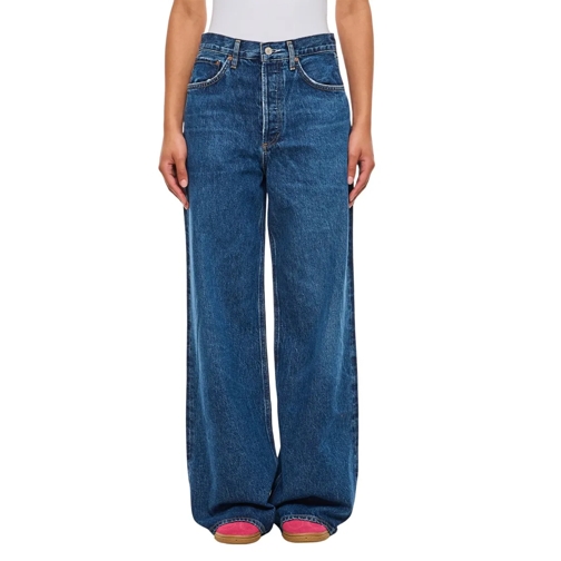 Agolde Jeans Wide Leg Denim Blue