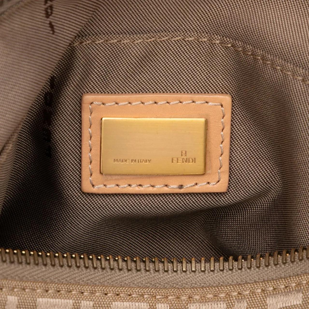 Thumbnail - Fendi Hobo Bags - Zucchino Canvas Pochette - Gr. unisize - in Braun - für Damen