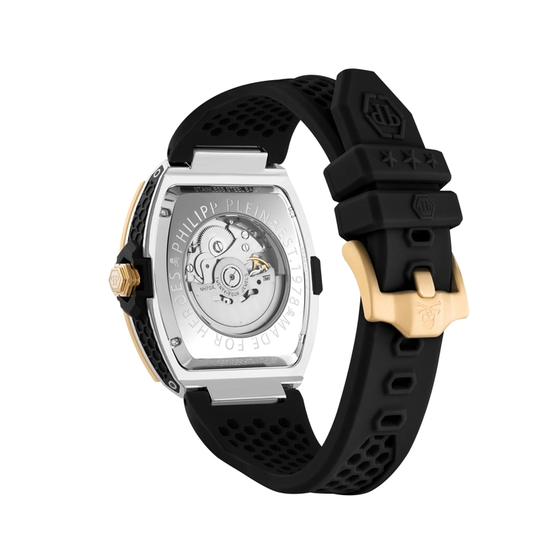 Philipp Plein Quarzuhr Quarz-Analoguhr The $Keleton 2.0 schwarz(Image 2)