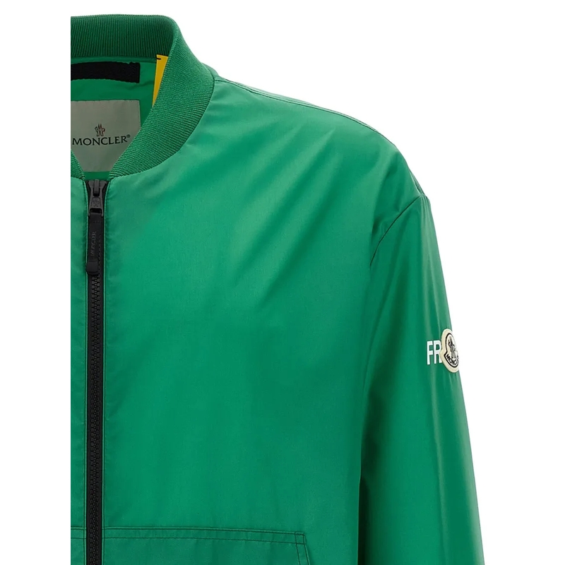Moncler Blouson aviateur Ostria' Bomber Jacket Green(Image 3)