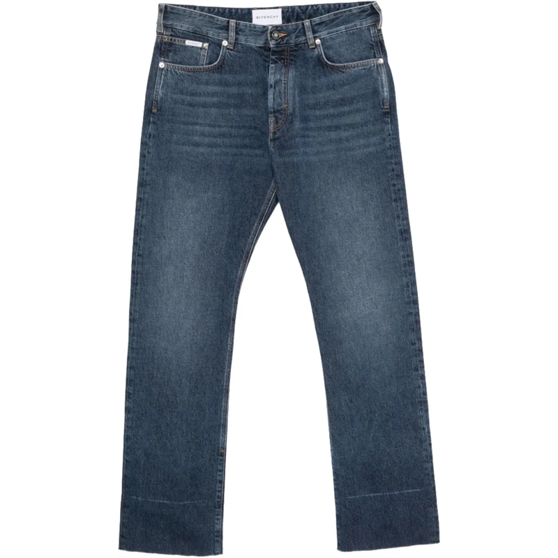 Givenchy Jeans à jambe droite Jeans Navy dunkelblau