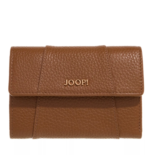 JOOP! Giada Cosma Purse Mh10F Cognac Tri-Fold Wallet