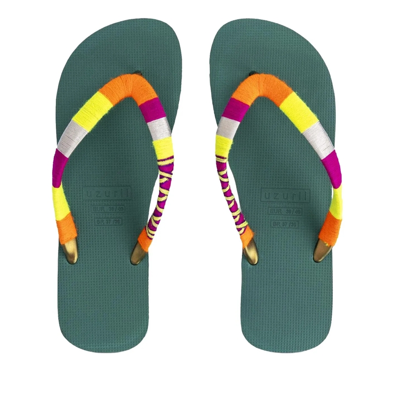UZURII Flip Flops flip flop Indiana Bronze natur(Image 3)