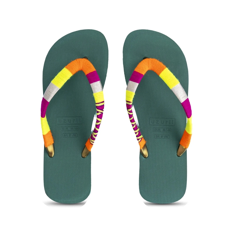 UZURII Flip Flops flip flop Indiana Bronze natur