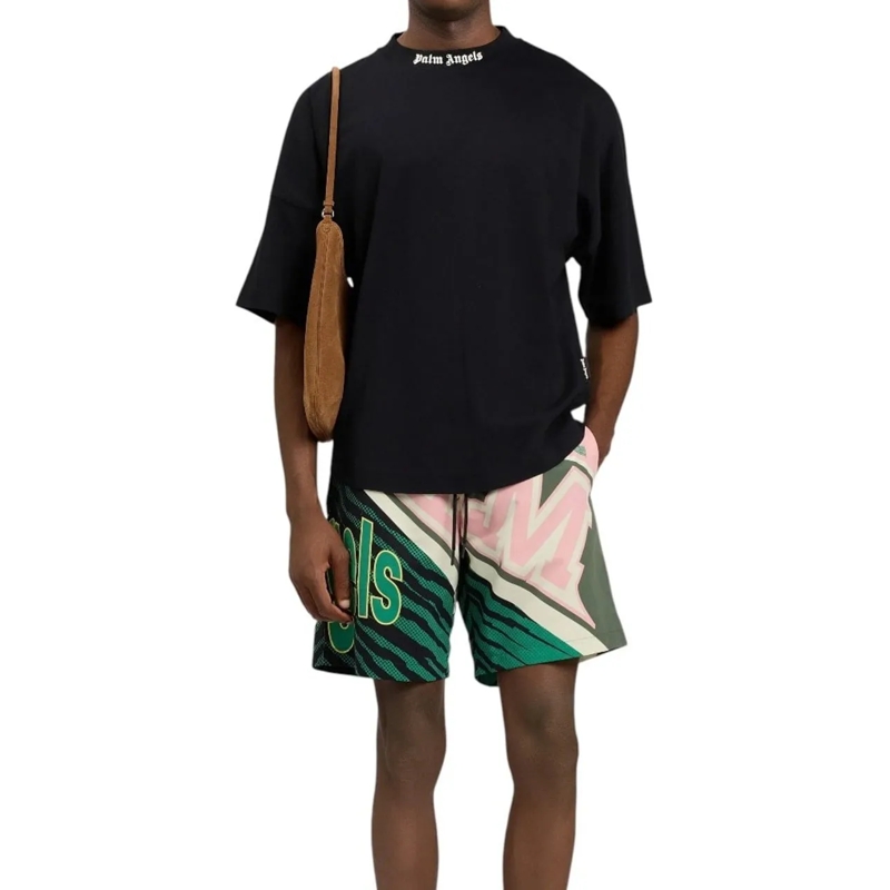 Palm Angels T-shirt Heren T-shirt schwarz(Image 2)