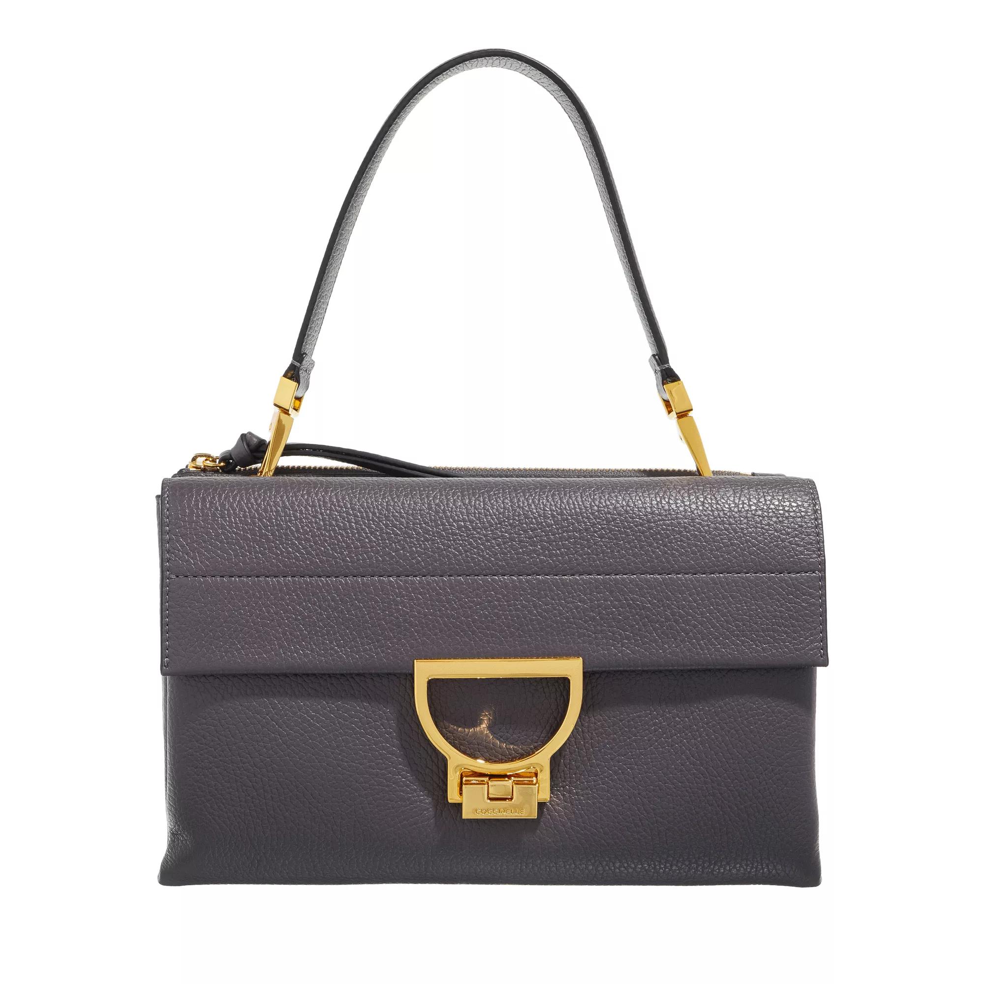 Coccinelle Arlettis Signature Ardesia Satchel