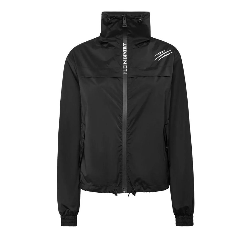 Plein Sport Übergangsjacke Windbreaker Scratch schwarz