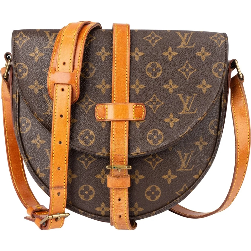 Louis Vuitton Tote Louis Vuitton Canvas Monogram Chantilly GM Crossbo braun