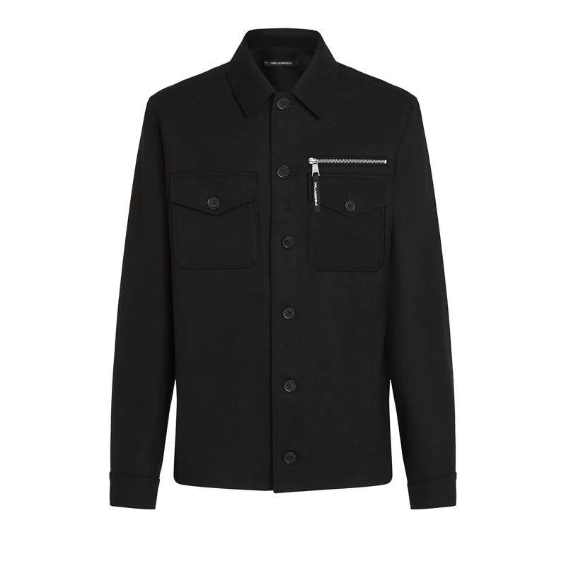 Karl Lagerfeld Daunenjacke Leichte Jacke schwarz