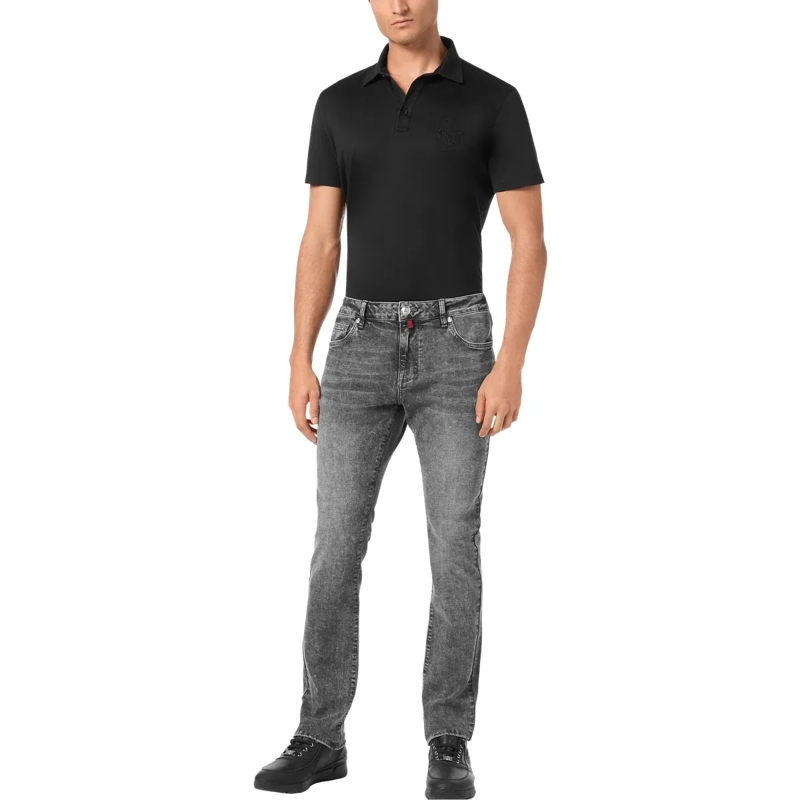 BILLIONAIRE Jeans mit geradem Bein Jeans Regular Fit grau(Image 3)