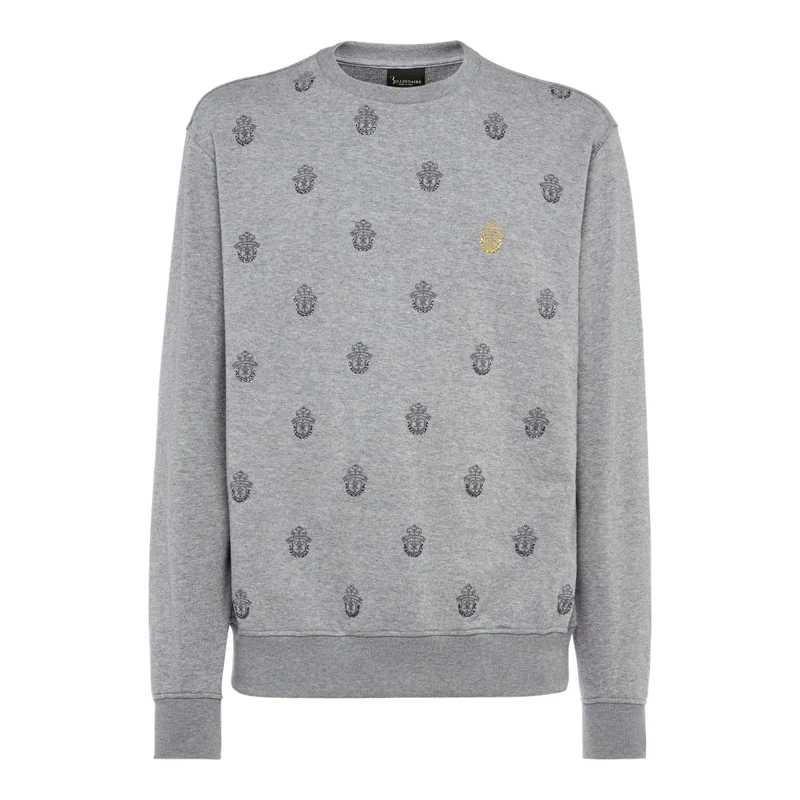 BILLIONAIRE Top Sweatshirt grau