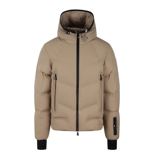 Moncler Arcesaz Hooded Padded Jacket Brown Vestes en duvet