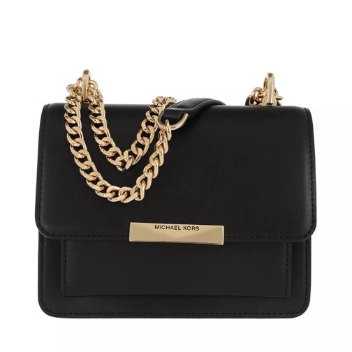MICHAEL Michael Kors Extra Small Gusset Handbag Leather Black Mini borsa