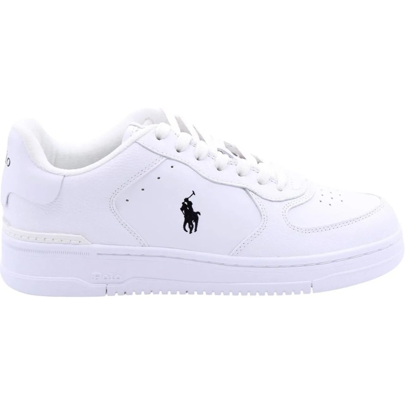 Polo Ralph Lauren Low-Top-Sneaker Masters Crt Sneakers Low Top Lace White/White/Black