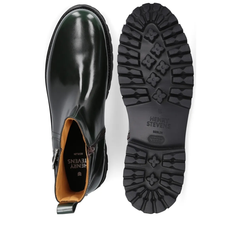 Henry Stevens Laarzen Boots Harry JPB dunkel-grün(Image 4)