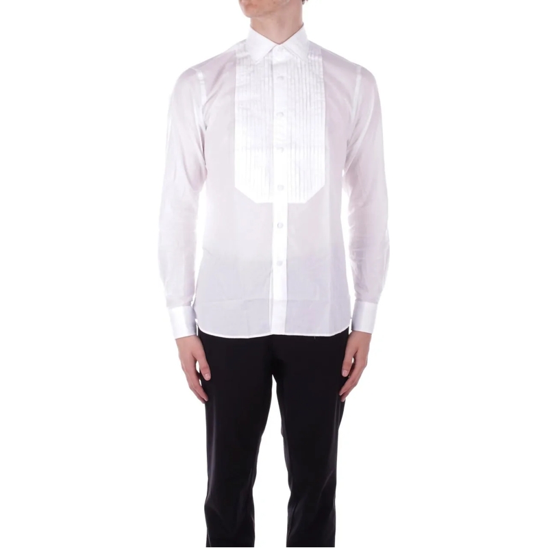 Tagliatore Legeres Oberteil Shirts White weiß