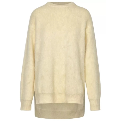 Jil Sander Ivory Alpaca Blend Sweater Neutrals 