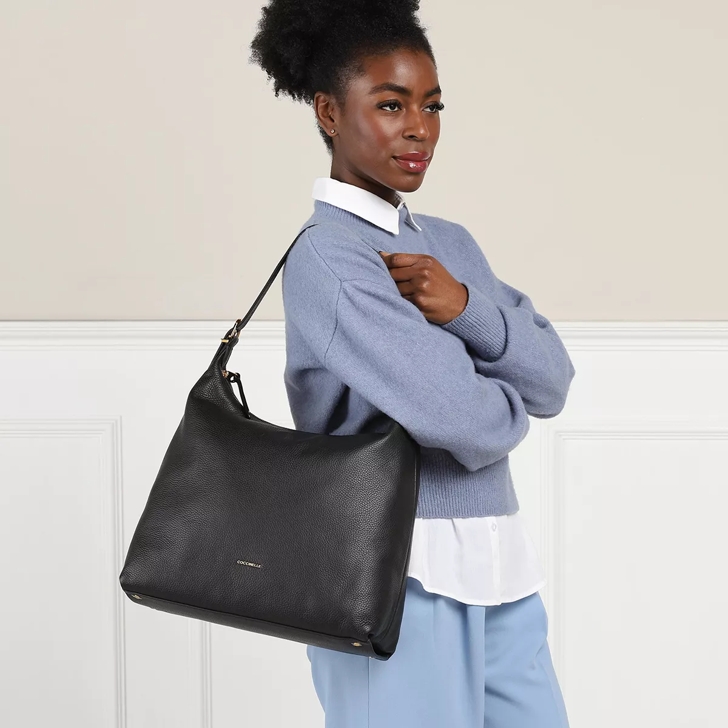 Coccinelle Gleen Noir Hobo Bag