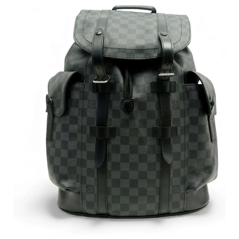 Louis Vuitton Rucksack LOUIS VUITTON CHRISTOPHER MM N41379 DAMIER GRAPHIT grau
