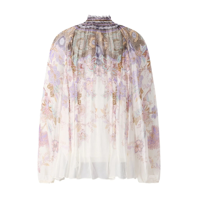 Zimmermann Bluse Bluse Luna Billow mehrfarbig(Image 3)