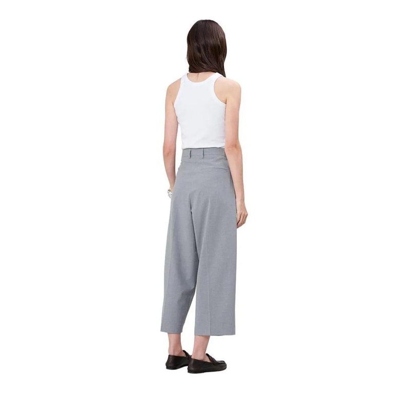 True Religion Hose - Engwerdenes, verkürztes Bein- Bund- und Bügelfa grau(Image 3)