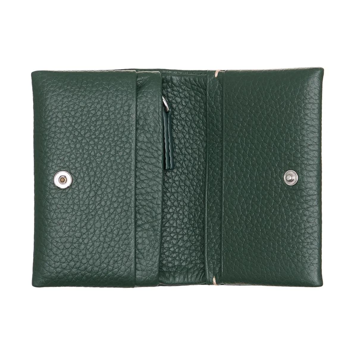 Thumbnail - Polo Ralph Lauren Portemonnaie - Ply Flp Cc-Card Case-Small - Gr. unisize - in Grün - für Damen