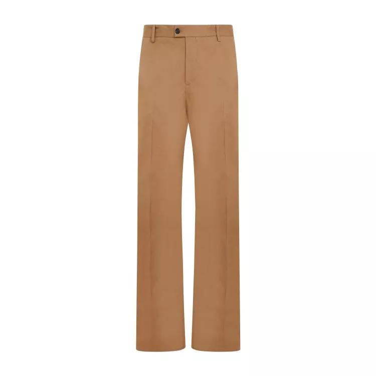 Alexander McQueen - Camera Strap Chino Camel Cotton Pants - Größe 50 - brown