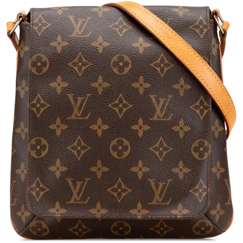 Louis Vuitton Sac à bandoulière Monogram Musette Salsa Short Strap braun