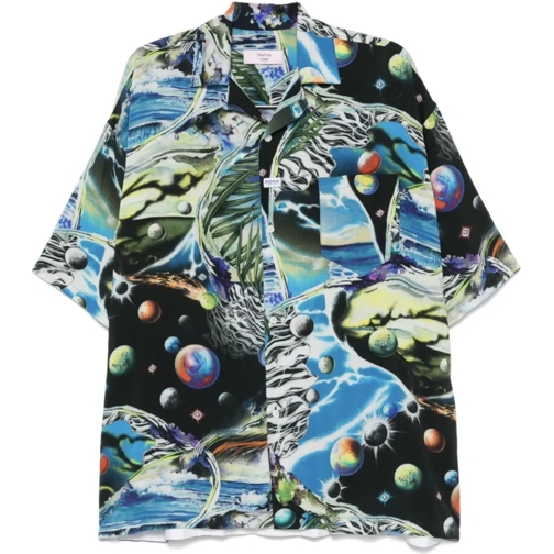 Martine Rose T-shirts Boxy Hawaiian Shirt mehrfarbig