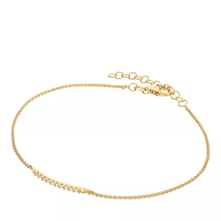 Simple white hot sale gold bracelet