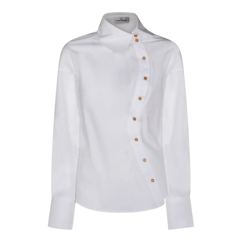 Vivienne Westwood Overhemd White Cotton Shirt White