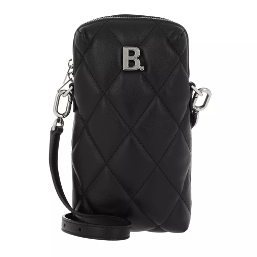 Balenciaga B Phone Case Black Handytasche