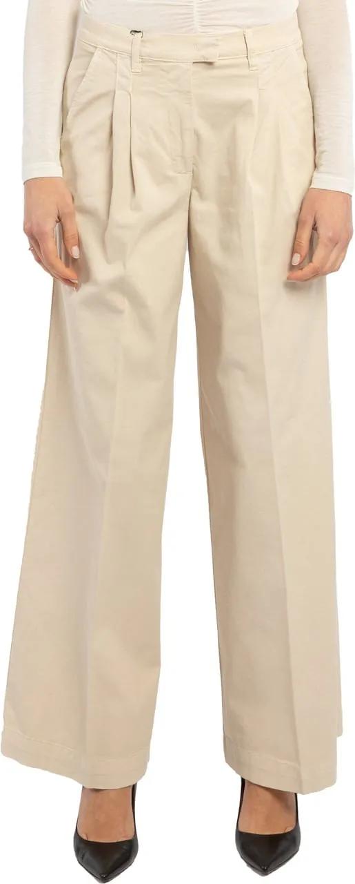 Thumbnail - Pinko - Pinko Trousers Beige - Größe 42 - beige