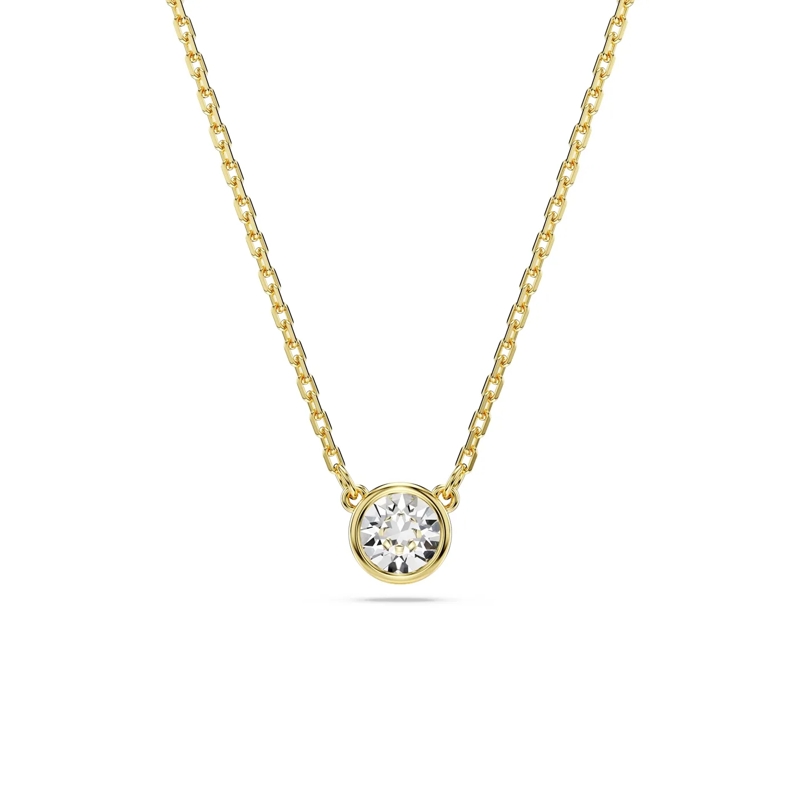 Swarovski Collier moyen Imber pendant, Round cut White