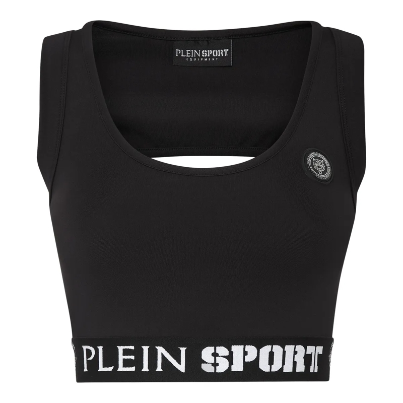 Plein Sport Top Tanktop schwarz