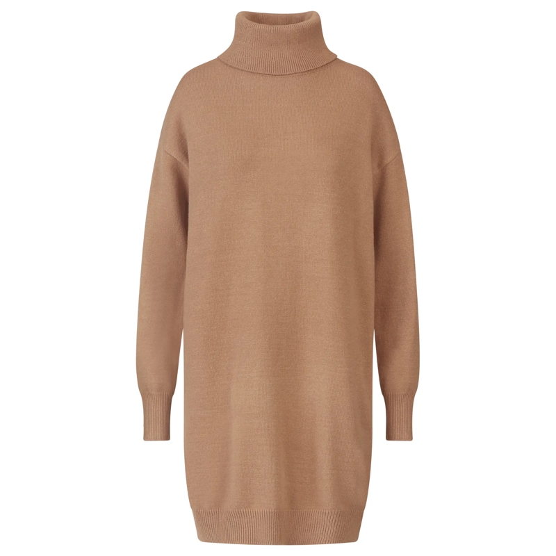 Apart Strickkleid Overside Strickkleid braun