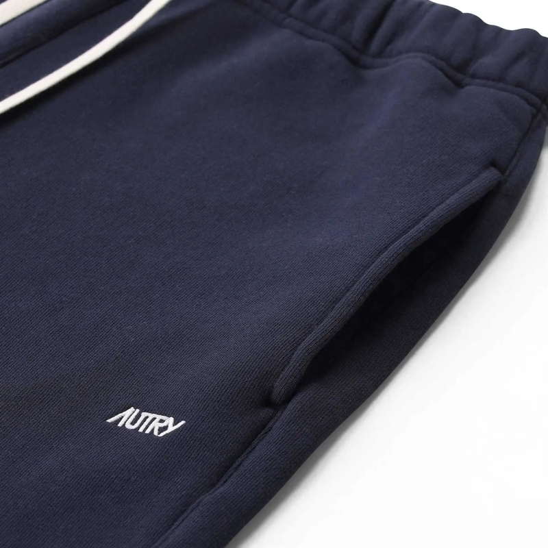 Autry International Bermuda Shorts mit Logo-Stickerei blau(Image 3)