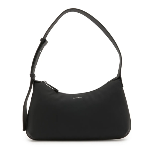 Calvin Klein Sac à bandoulière Calvin Klein Soft Schwarze Schultertasche K60K6121 Schwarz