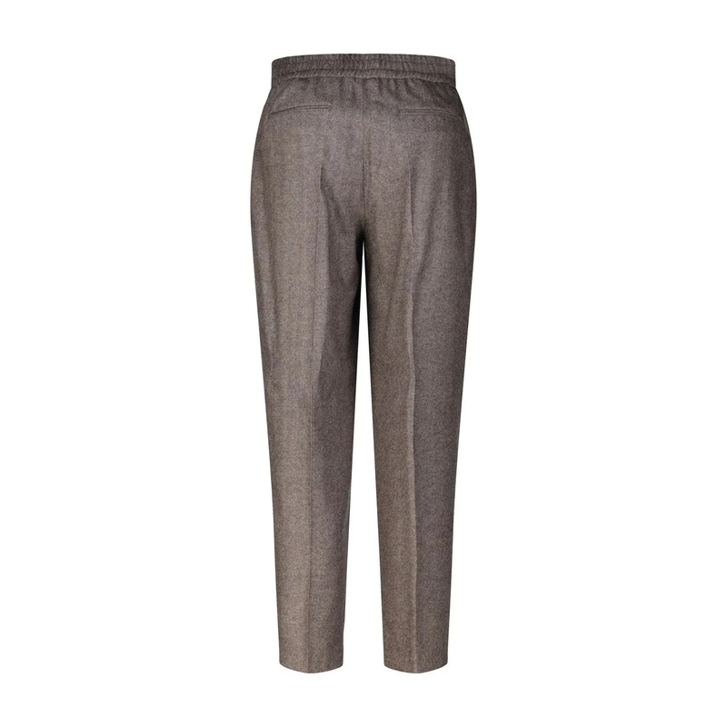 Pt Torino Stoffen broek Carrot-Fit Hose Daisy 0360 navy(Image 8)