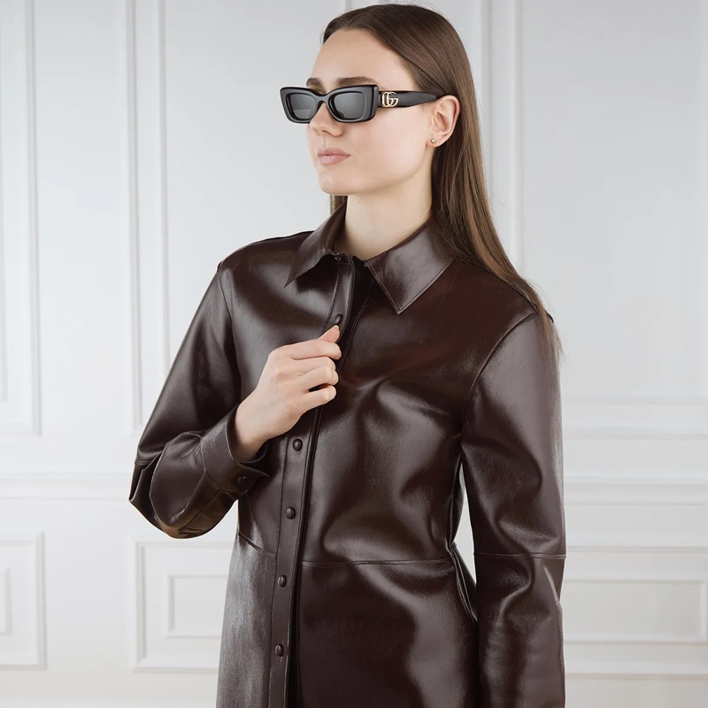 Gucci Sonnenbrille GG1827S-001 Black-Black-Grey(Image 2)