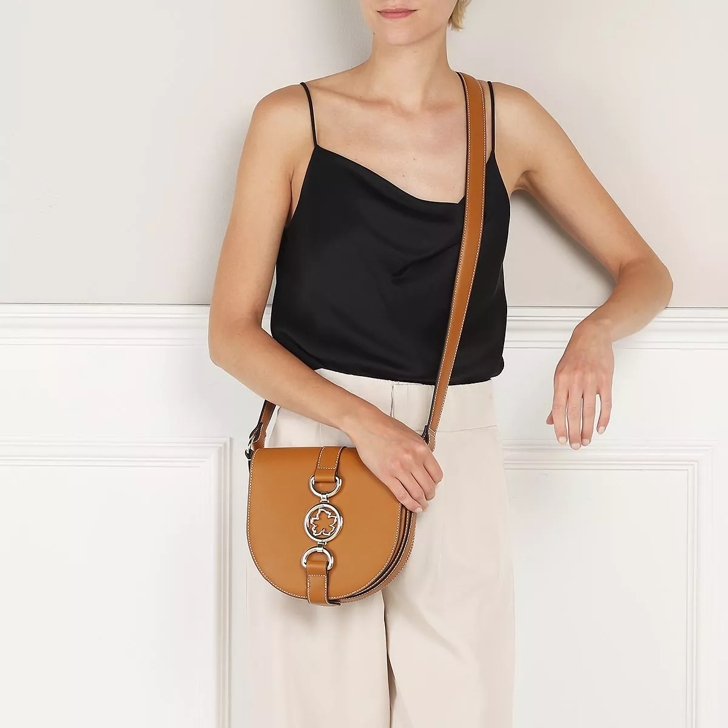 Ted Baker Kensie Magnolia Detail Leather Cross Body Bag for Women