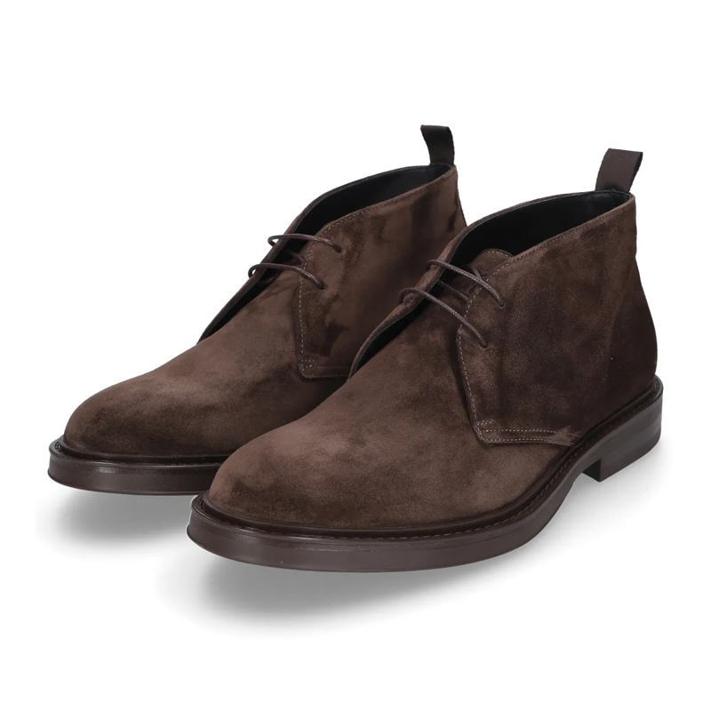 Heinrich Dinkelacker Schnürstiefel George Boots Florenz Plain V dunkel-braun(Image 2)