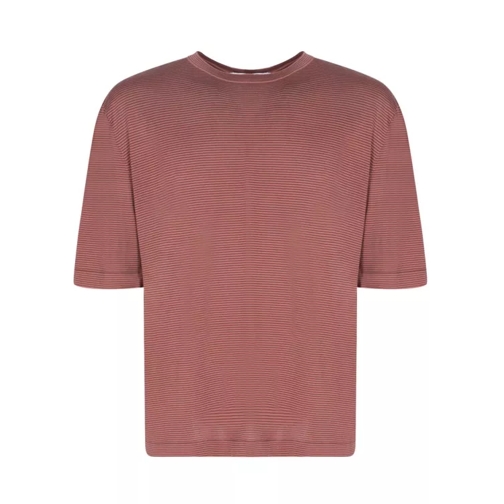 Lardini Cotton T-Shirt Pink 