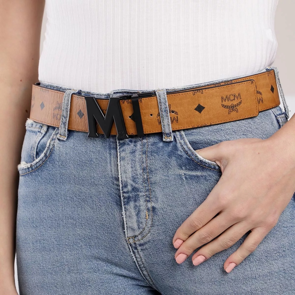 Mcm on sale women's belt