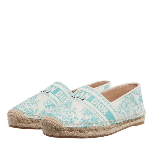 Christian Dior Espadrille Espadrillas Aquamarina