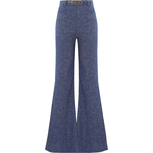 Zimmermann Hosen Eden Chambray Trousers mehrfarbig